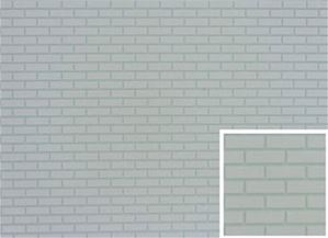 FF60675 - Brick: White on White, 11 X 15 1/2