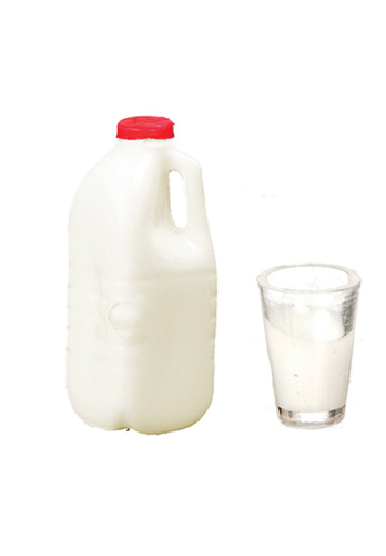 FR11104 - 1/2 Gallon Milk with Glass Of Milk