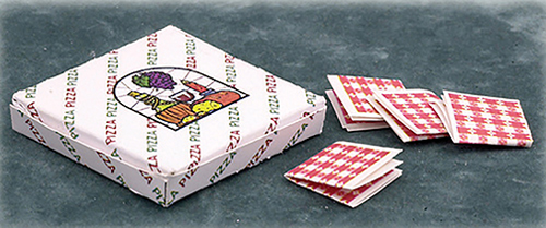 FR11187 - Pizza Box with 4 Napkins
