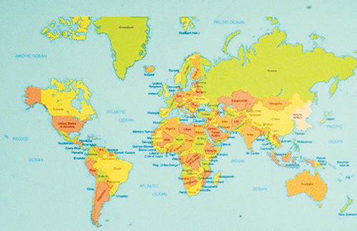 FR52000 - World Map