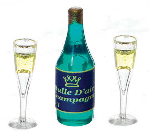 FR60010 - Champagne, 2 Fluted Glasses