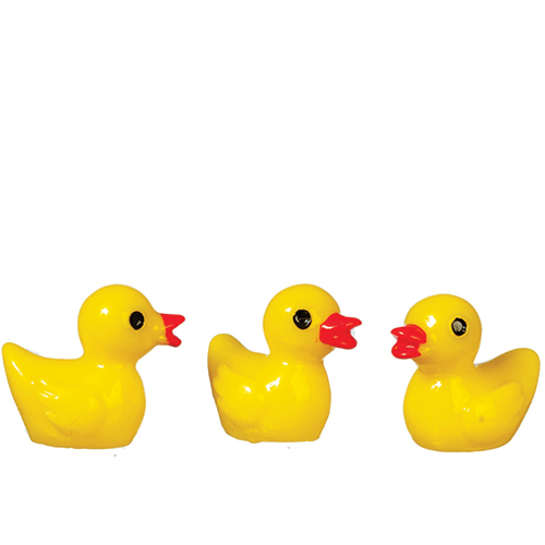 FR70226 - 3/4 Inch Mini Yellow Ducks, Set of 12