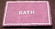HR52060P - Bath Mats - Assorted Colors - Pink