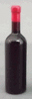 HR53994B - Black Wine Bottle w/ Red Lid - Unlabeled