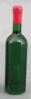 HR53994G - Green Wine Bottle w/ Red Lid - Unlabeled
