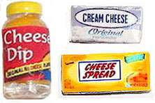 HR54242 - Cheese Set Of 3-Cream, Dip, Spread