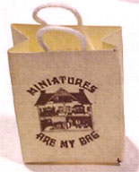 HR58036 - Miniatures Are My Bag-Shopping Bag