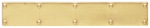 HW1150 - Brass Kick Plate, 2Pcs
