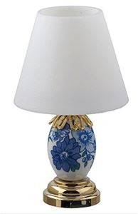 HW2301 - Led Blue And White Porcelain Table Lamp