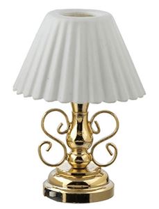 HW2303 - Led Ornate Table Lamp With Fluted Shade