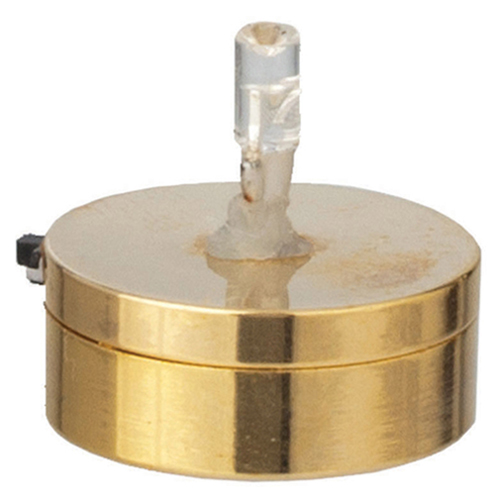 HW2358 - Single LED Bulb on Brass Base