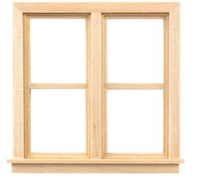 HWH5044 - 1/2 Scale: Standard Side By Side Window