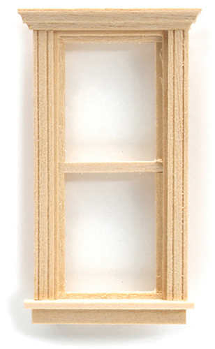 HWH5051 - 1/2 Scale: Traditional Pediment Window