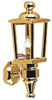 HW2614 - Brass Carriage Lamp