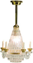 HW2754 - Chandelier, Replaceable Bulb