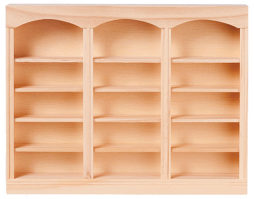HW5011 - Bookcase, 3-Section, 5-Shelf Unit