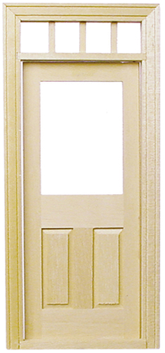 HW6018 - Trad 2-Panel Door with Window