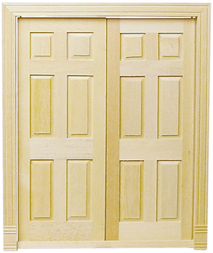 HW6026 - Double 6-Panel Interior Door