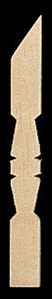 HW7208 - Discontinued: Flat Baluster/Angle, 12/Pk