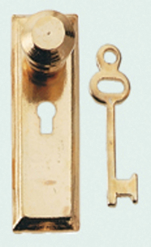 HWH1114 - 1/2 Scale Knob with Keyplate/Key