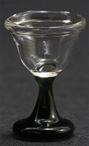 IM65084 - Wine Glass, Green Stem  ()