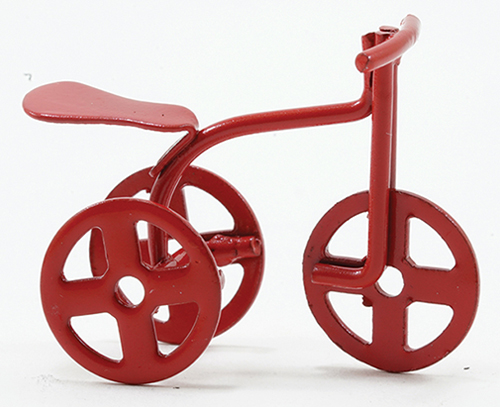 IM65151 - Red Tricycle, 1/2 Inch Scale