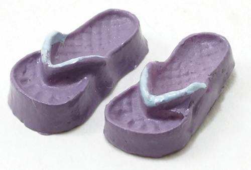IM65191 - Flip Flops, Lilac and Light Blue, Small  ()