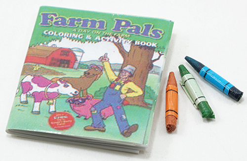 IM65246 - Coloring Book with 3 Crayons  ()