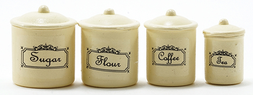 IM65259 - Canister Set, Ivory, 4 Pieces  ()