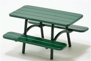 IM65629 - Green Picnic Table, Half Scale  ()