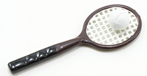 IM65632 - Tennis Racket with Ball, 2 Pc - Brown  ()