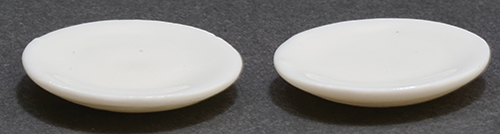 IM65636 - Plain White Plates, 2 Pieces  ()
