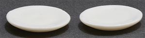 IM65636 - Plain White Plates, 2 Pieces  ()