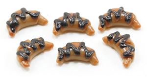 IM65644 - Croissants with Chocolate Drizzle, 6pc