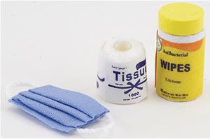 IM65666 - Virus Prevention Set, 1 Mask, 1 Toilet Paper Roll, 1 Bottle of Disinfectant Wipes  ()