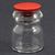 IM65731 - Glass Jar with Red Lid  ()