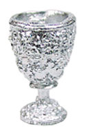 ISL04121 - Ornate Goblet Silver