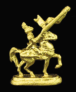 ISL2552 - Discontinued: Knight On Horse Statue