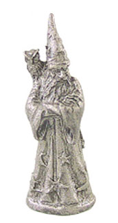 ISL2771 - Wizard Statue with Owl