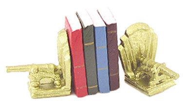 ISL5100 - Cannon Bookends with Books