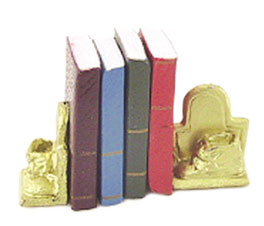 ISL5103 - Shoe Bookends with Books