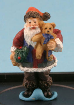 JKMJC29 - Santa With Teddy Bear