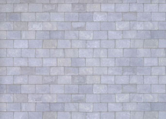JM72 - Wallpaper, 3pc: Old Grey Slate Roof