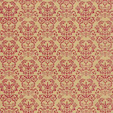 JM79 - Wallpaper, 3pc: Renaissance, Red On Gold