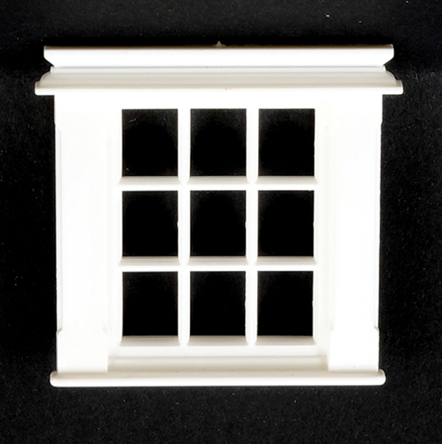 JML05 - Georgian Window, 9 Pane, 1/24th Scale