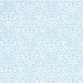 JMS36 - Wallpaper, 3pc: 1/2 Scale Acorns, Blue On White