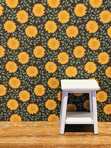 KCMFL7 - Wallpaper, 3pc: Sunflower