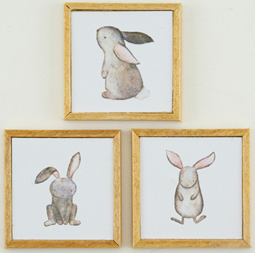 KCMKF27 - Bunny Picture Set, 3 Piece