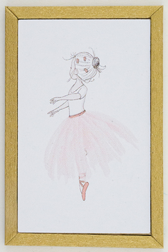 KCMKF35-1 - Ballet Dancer Picture, 1 Piece