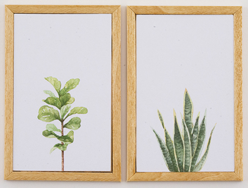 KCMPL3 - Plant Picture Set of 2